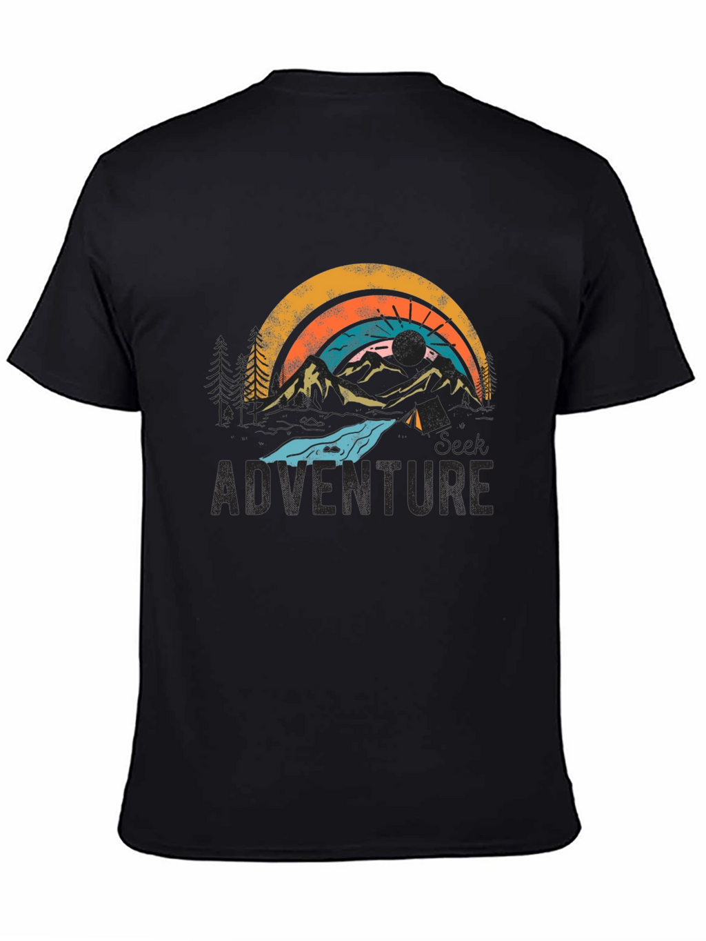 Seek Adventure Graphic Tee - Nature Inspired Design