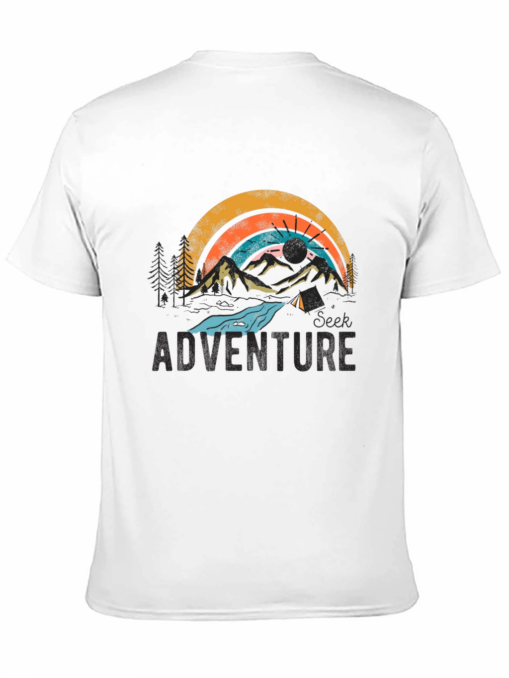 Seek Adventure Graphic Tee - Nature Inspired Design