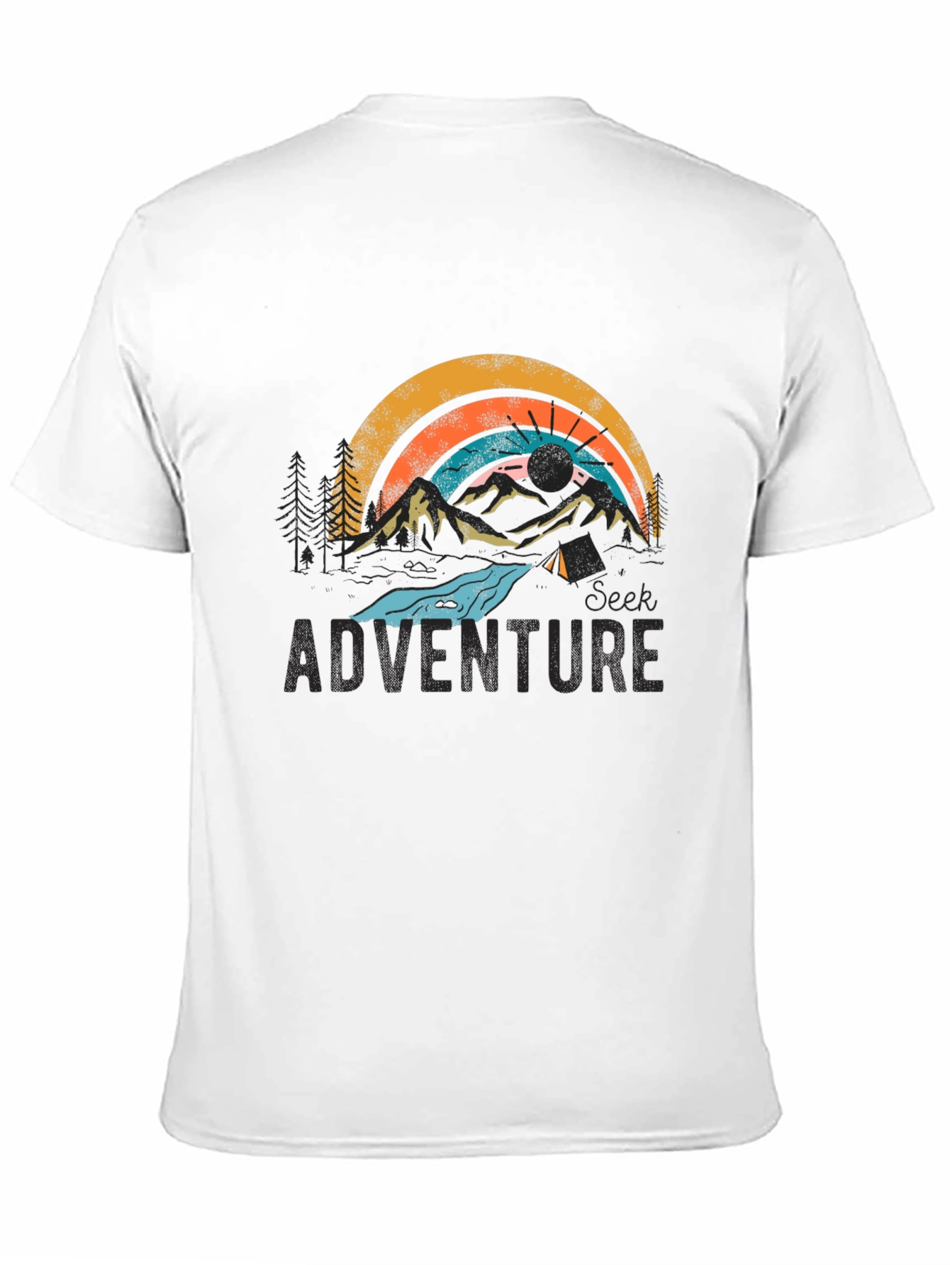 Seek Adventure Graphic Tee - Nature Inspired Design