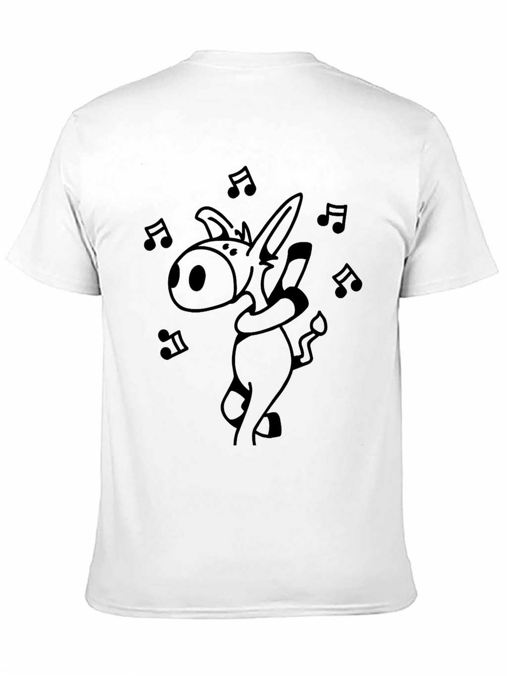 Dancing Donkey T-Shirt - Funny Cartoon Music Tee