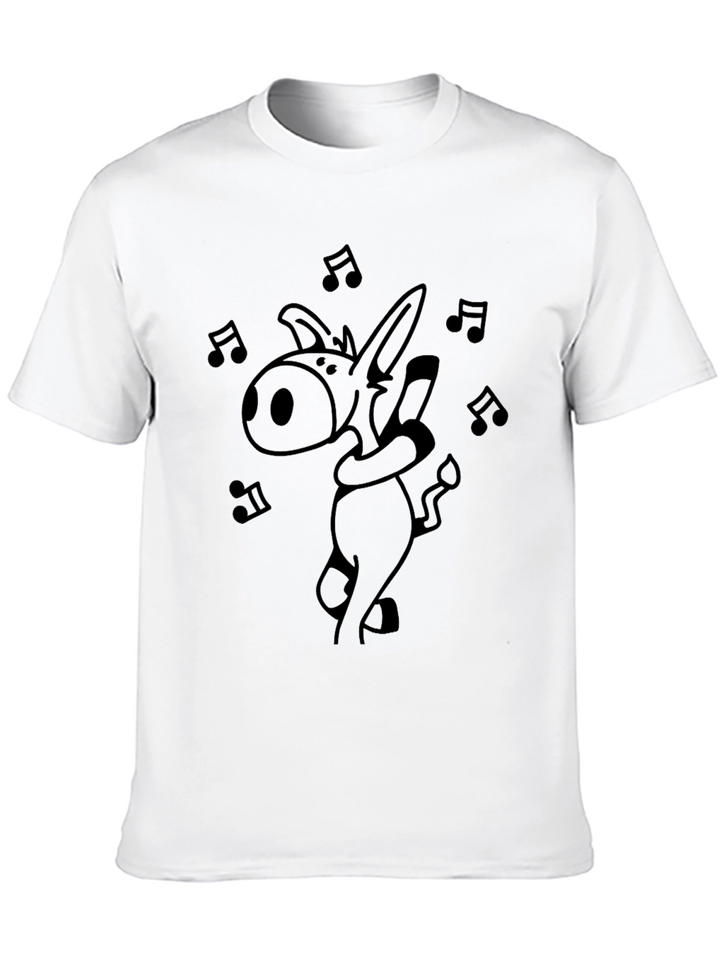 Dancing Donkey T-Shirt - Funny Cartoon Music Tee