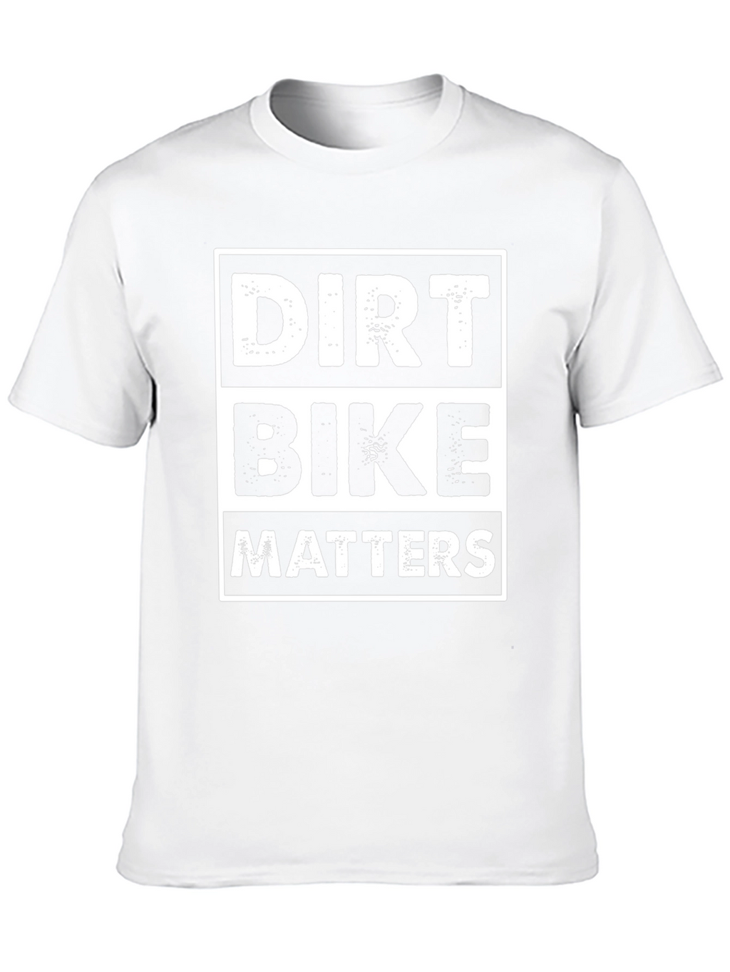 Dirt Bike Matters Graphic Tee - Black Cotton T-Shirt