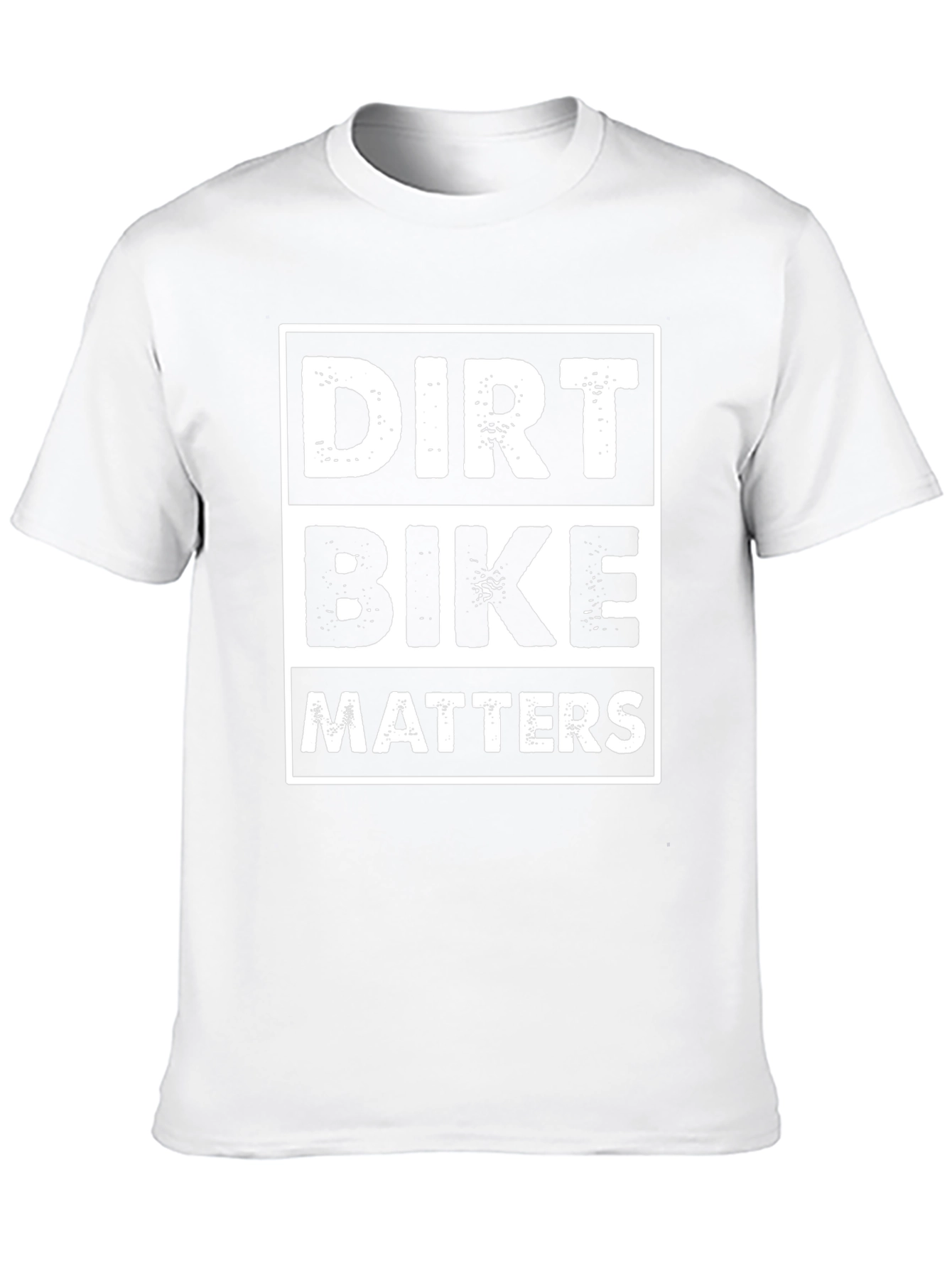 Dirt Bike Matters Graphic Tee - Black Cotton T-Shirt