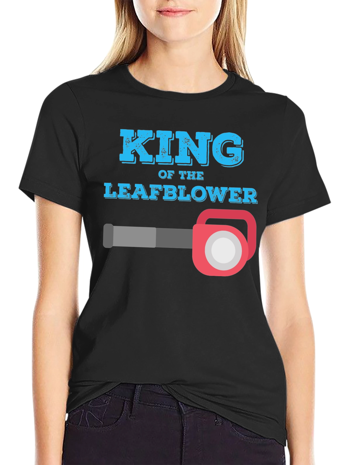 King of the Leaf Blower T-Shirt