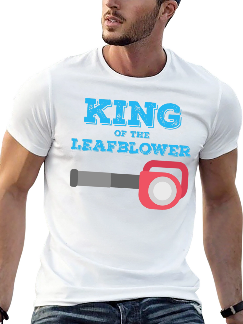 King of the Leaf Blower T-Shirt