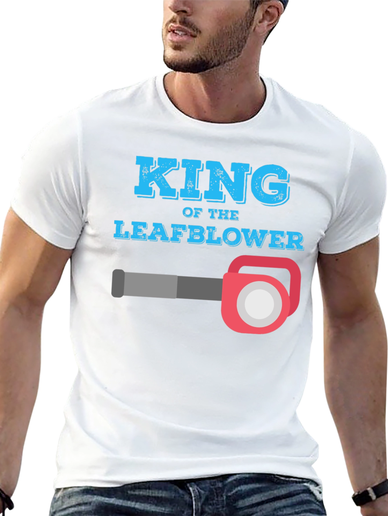 King of the Leaf Blower T-Shirt