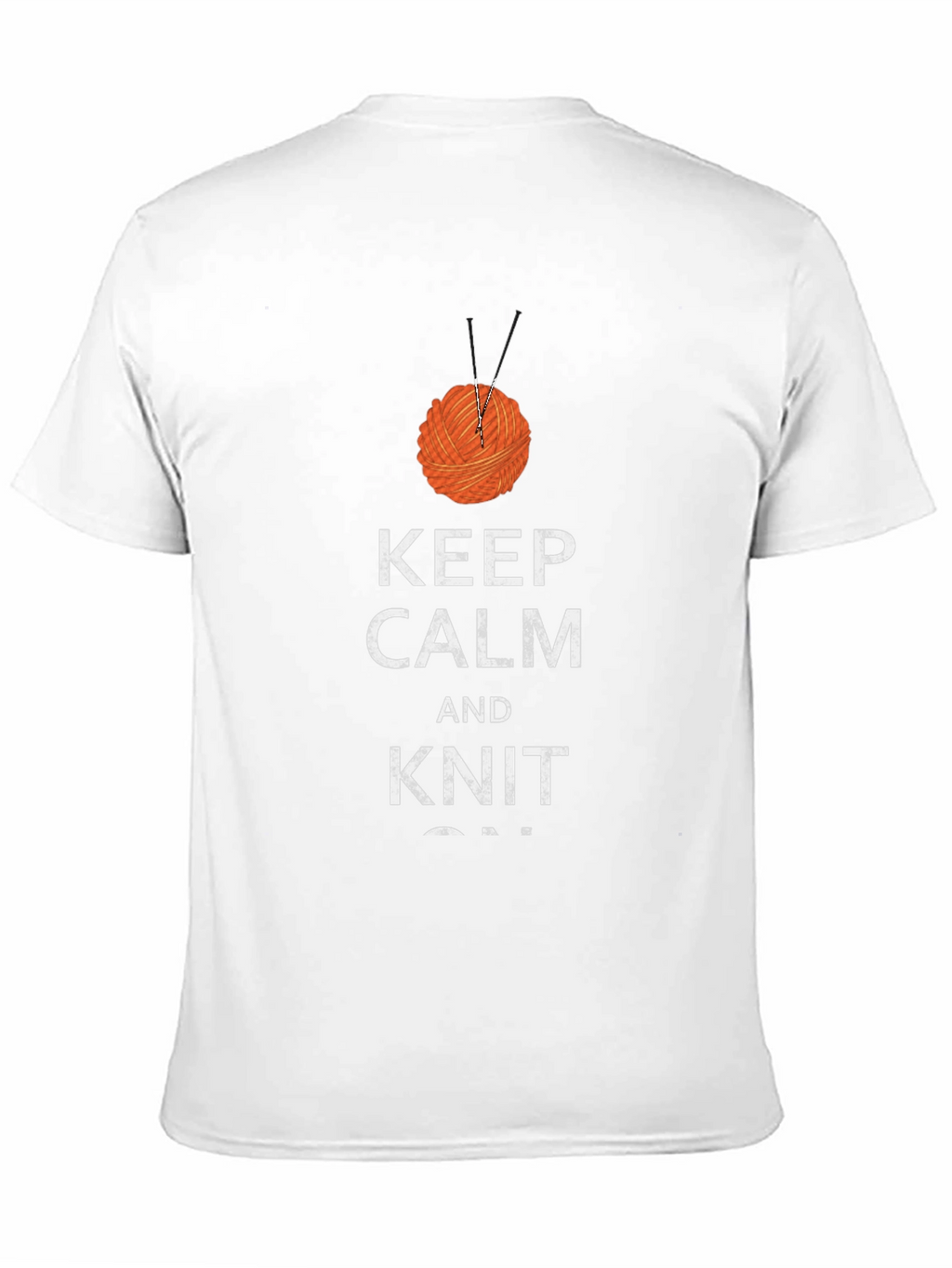 Keep Calm and Knit On T-Shirt