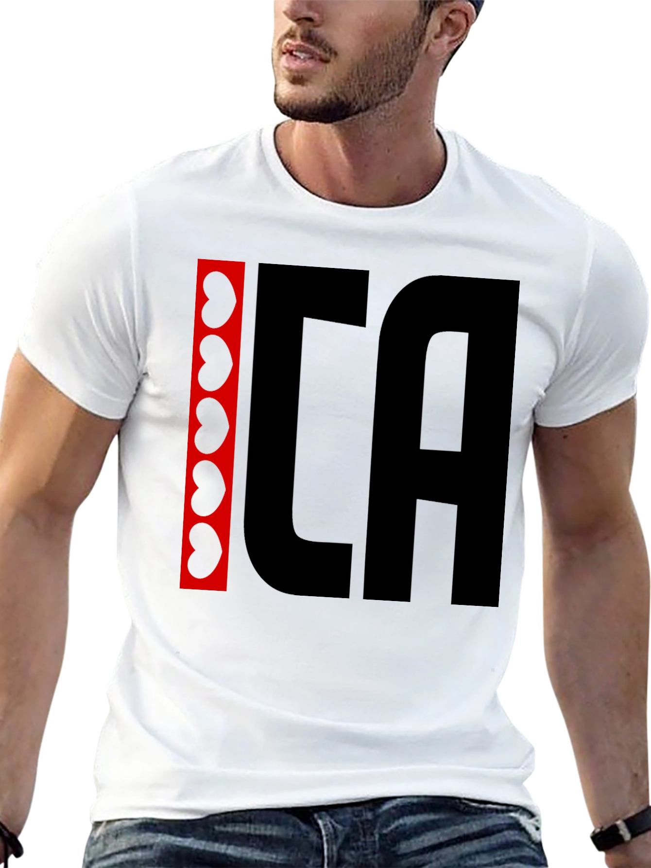 ICA Kidney Beans Graphic Black T-Shirt