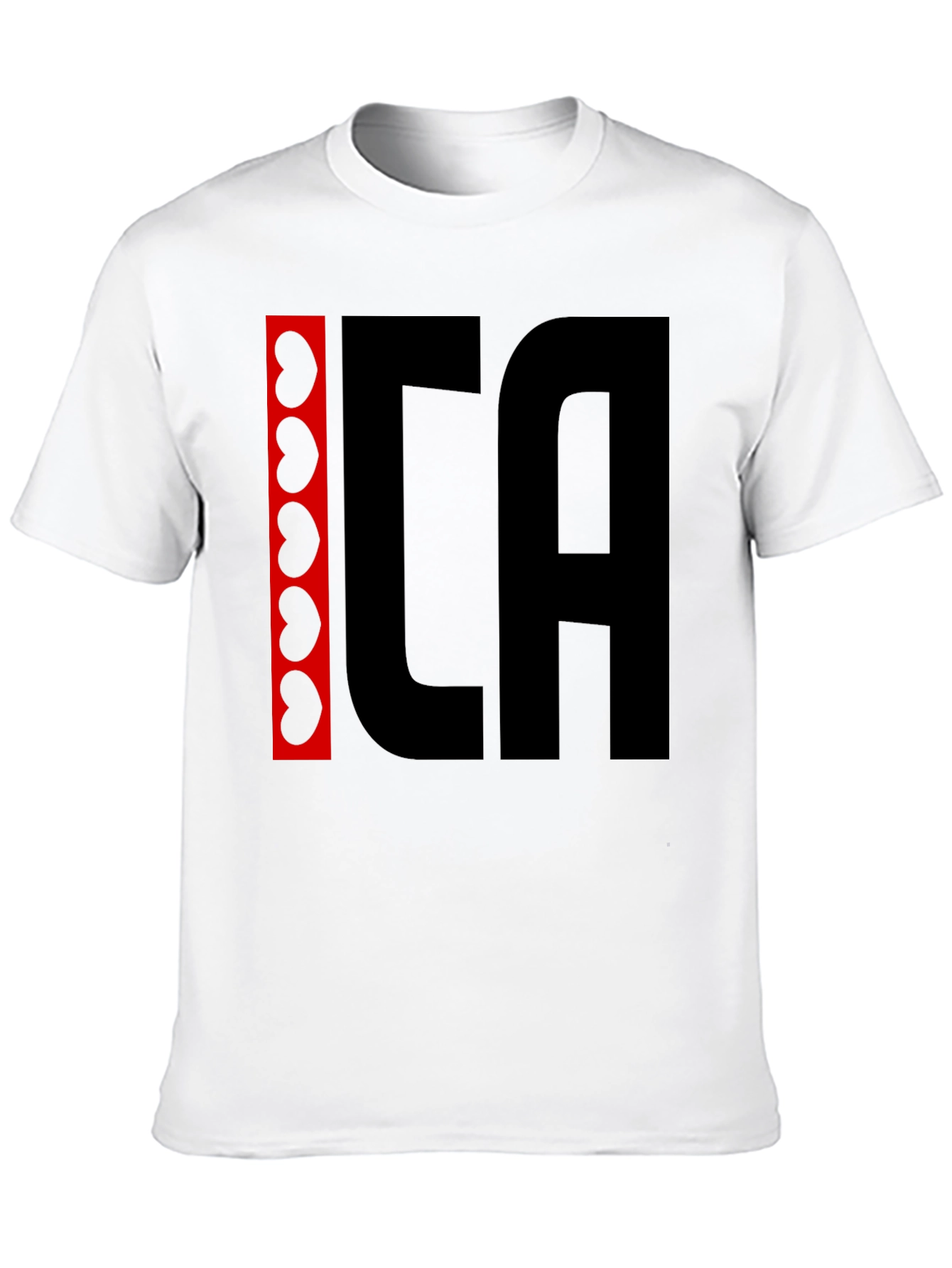 ICA Kidney Beans Graphic Black T-Shirt