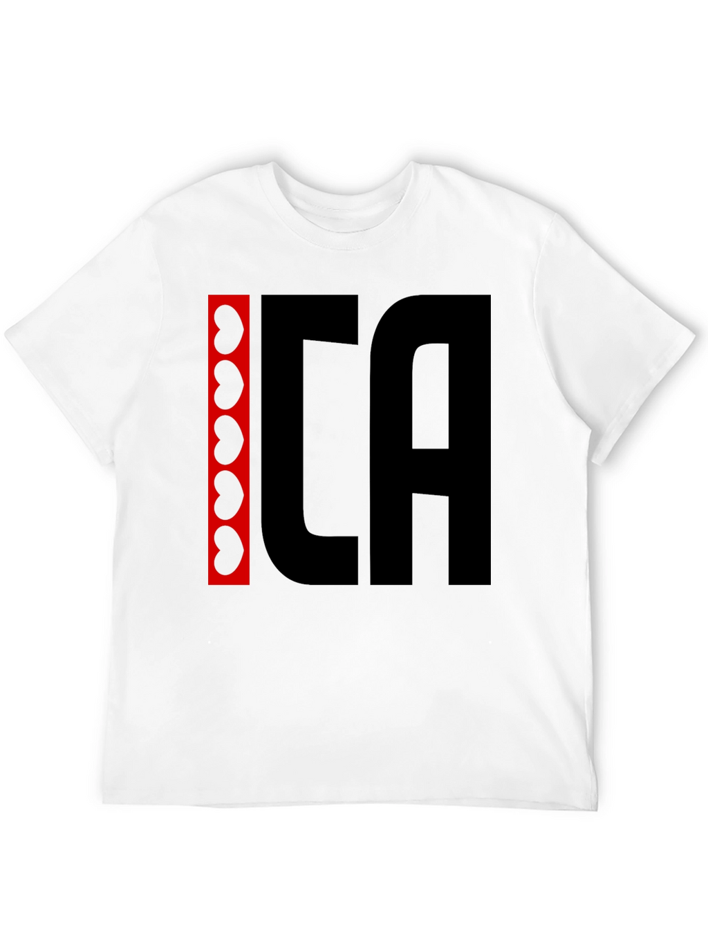 ICA Kidney Beans Graphic Black T-Shirt