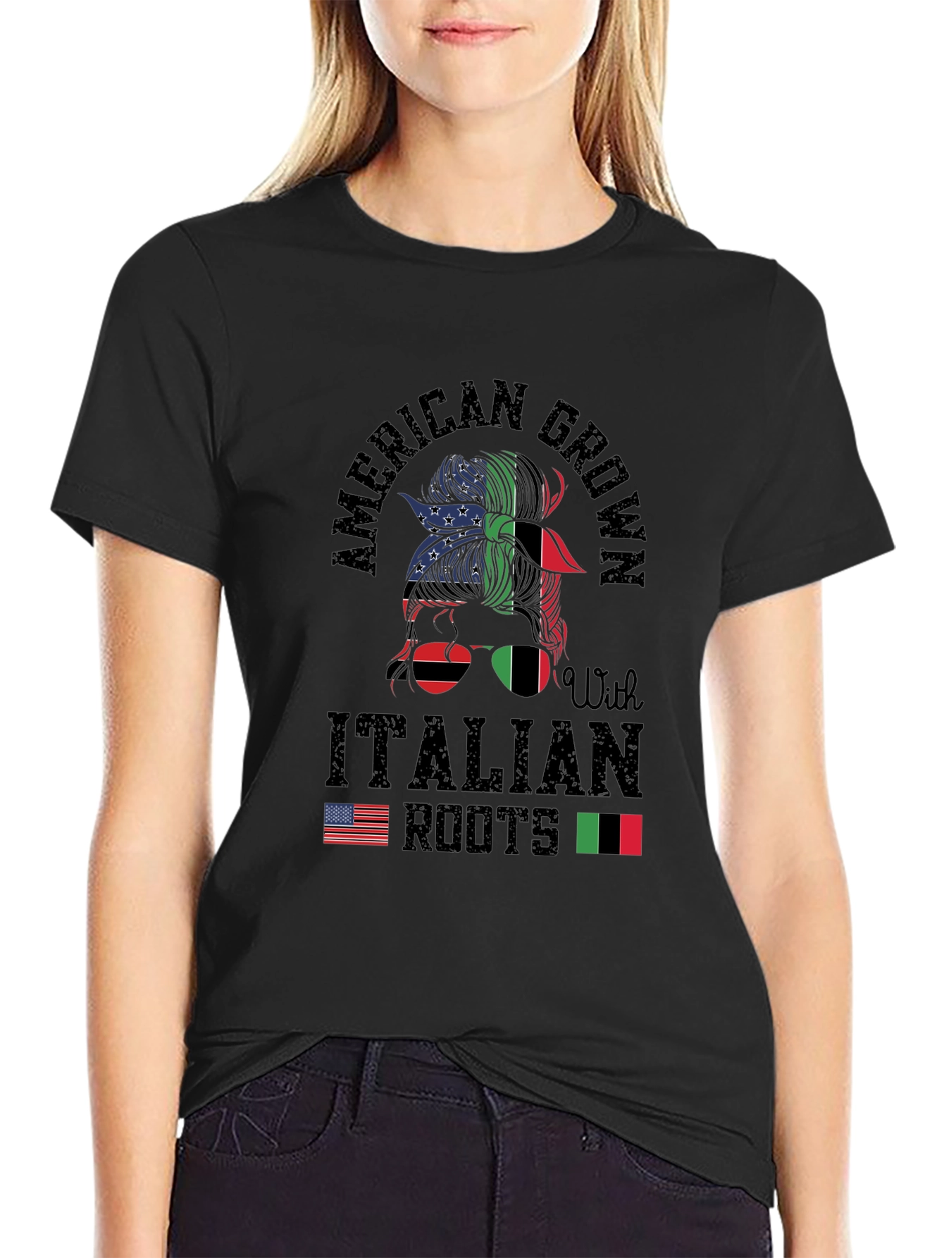 American Grown Italian Roots T-Shirt