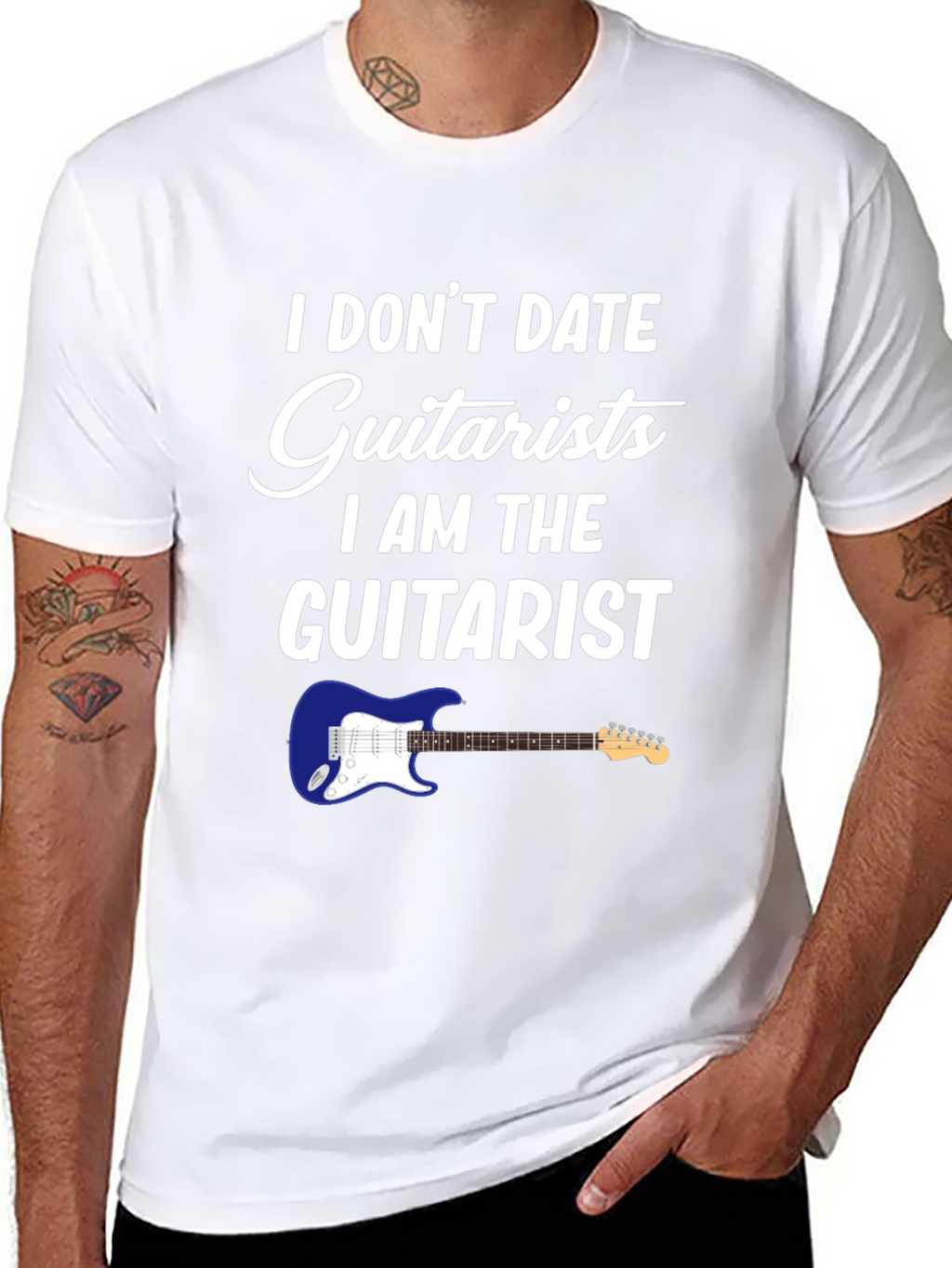 I Dont Date Guitarists T-Shirt