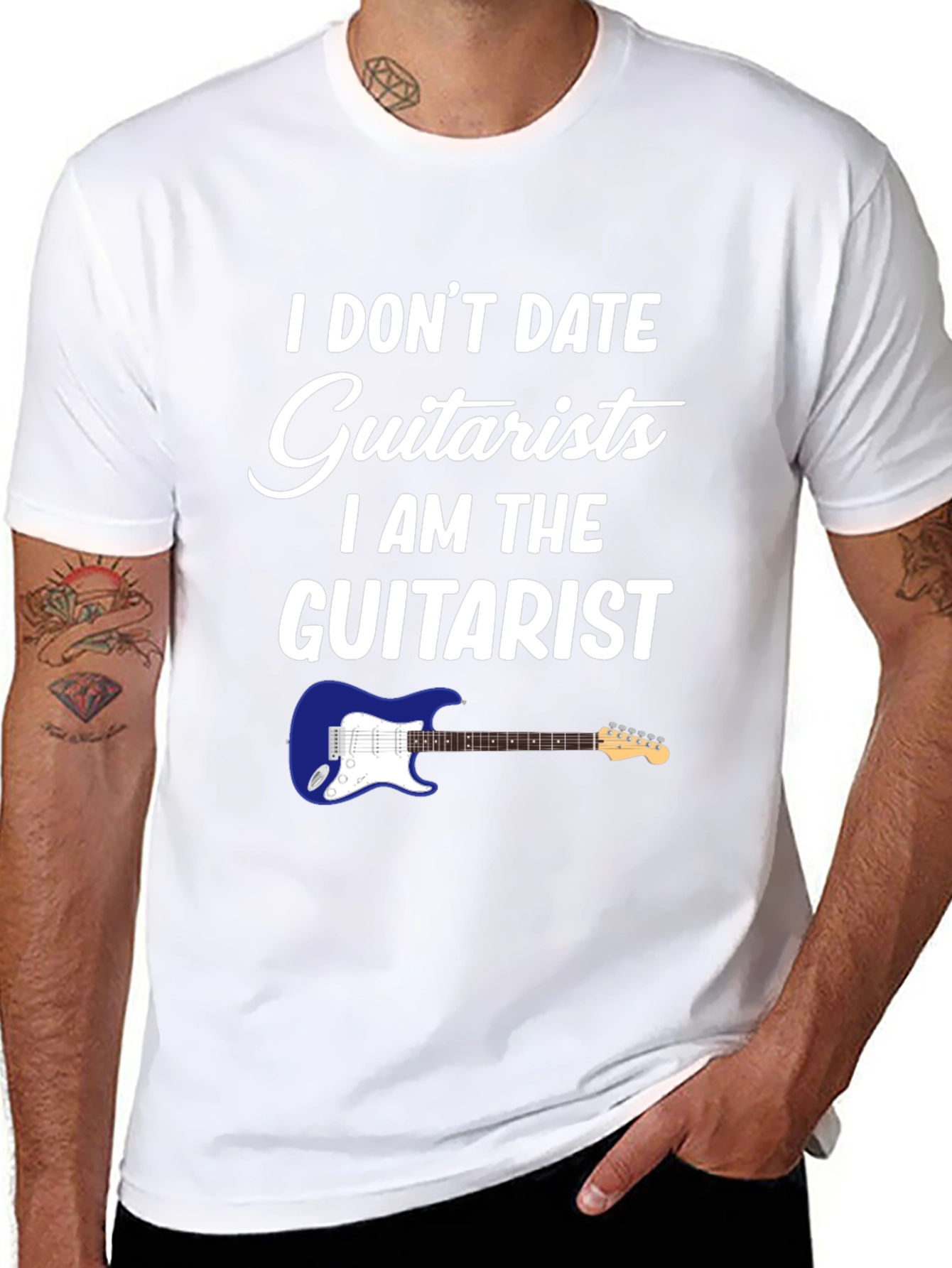 I Dont Date Guitarists T-Shirt