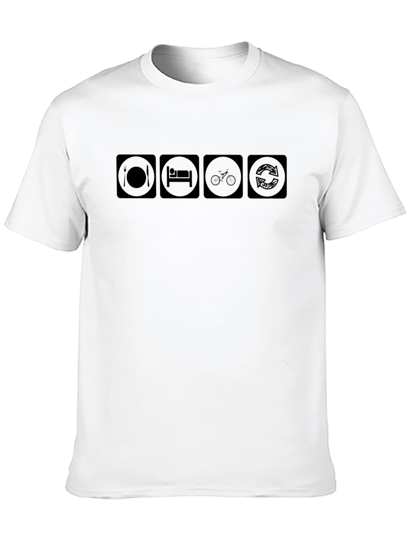 Eat Sleep Cycle Repeat T-Shirt