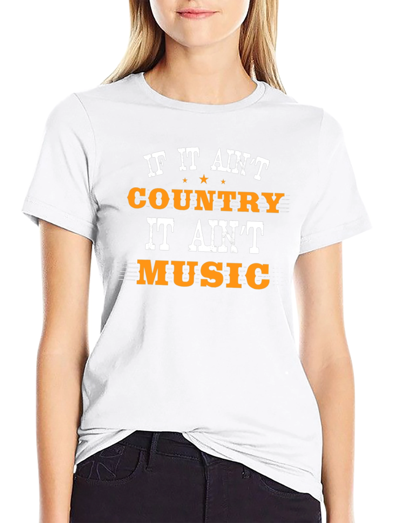 Country Music T-Shirt - If It Aint Country