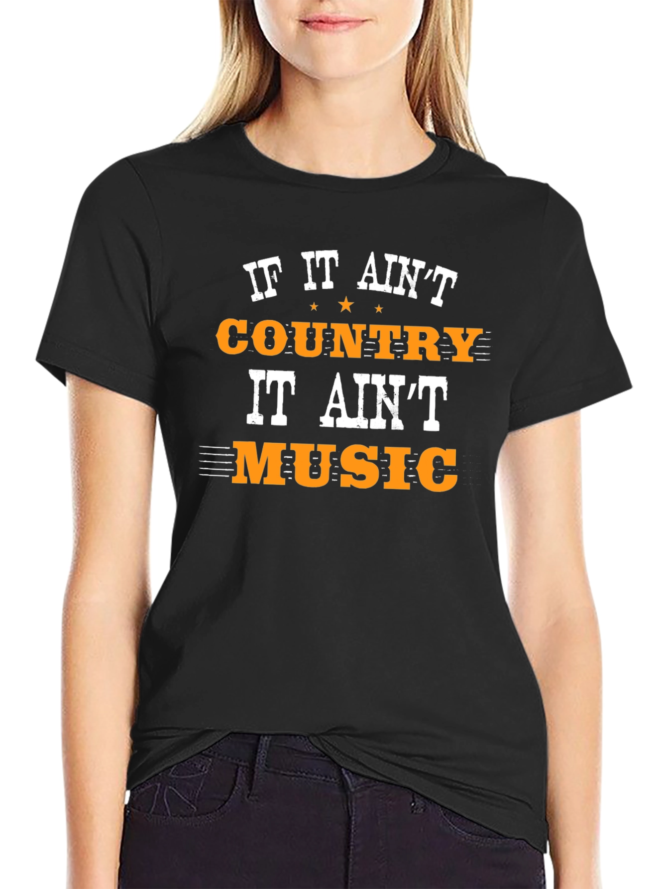 Country Music T-Shirt - If It Aint Country