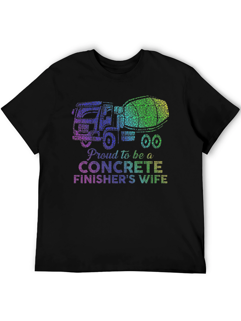 Proud Concrete Finishers Wife Graphic Tee