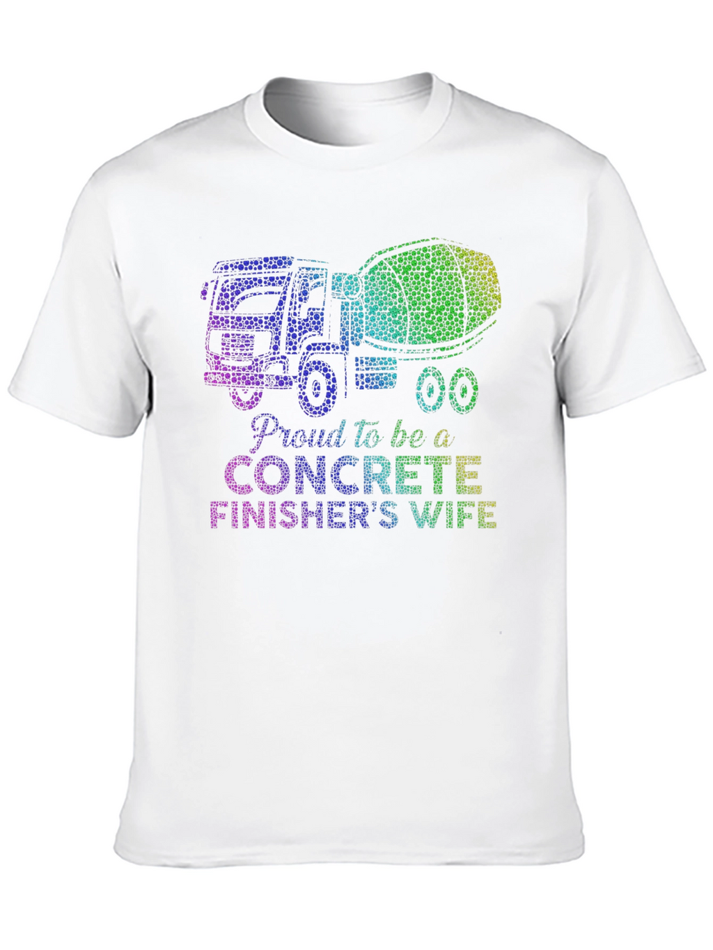 Proud Concrete Finishers Wife Graphic Tee