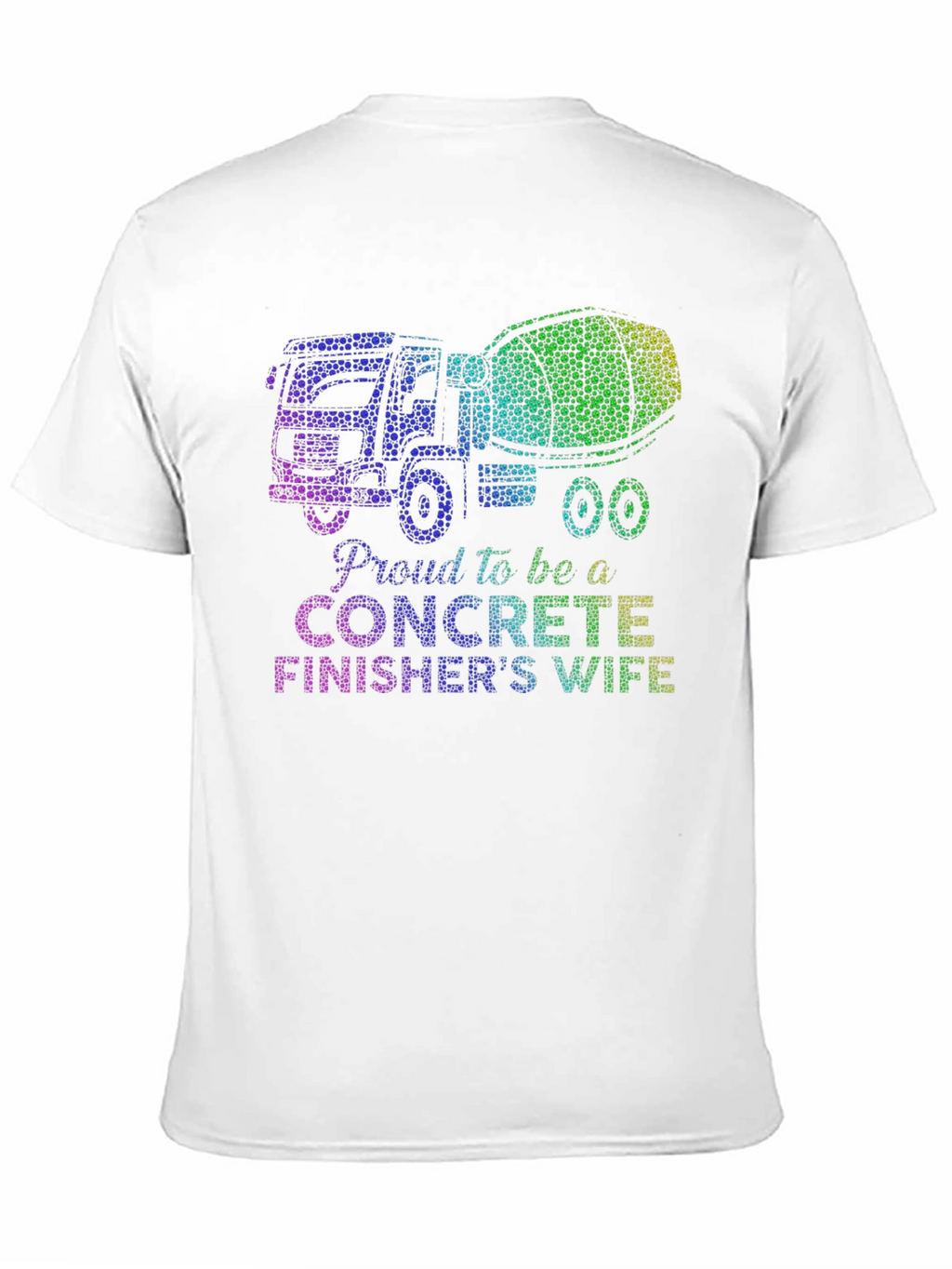 Proud Concrete Finishers Wife Graphic Tee