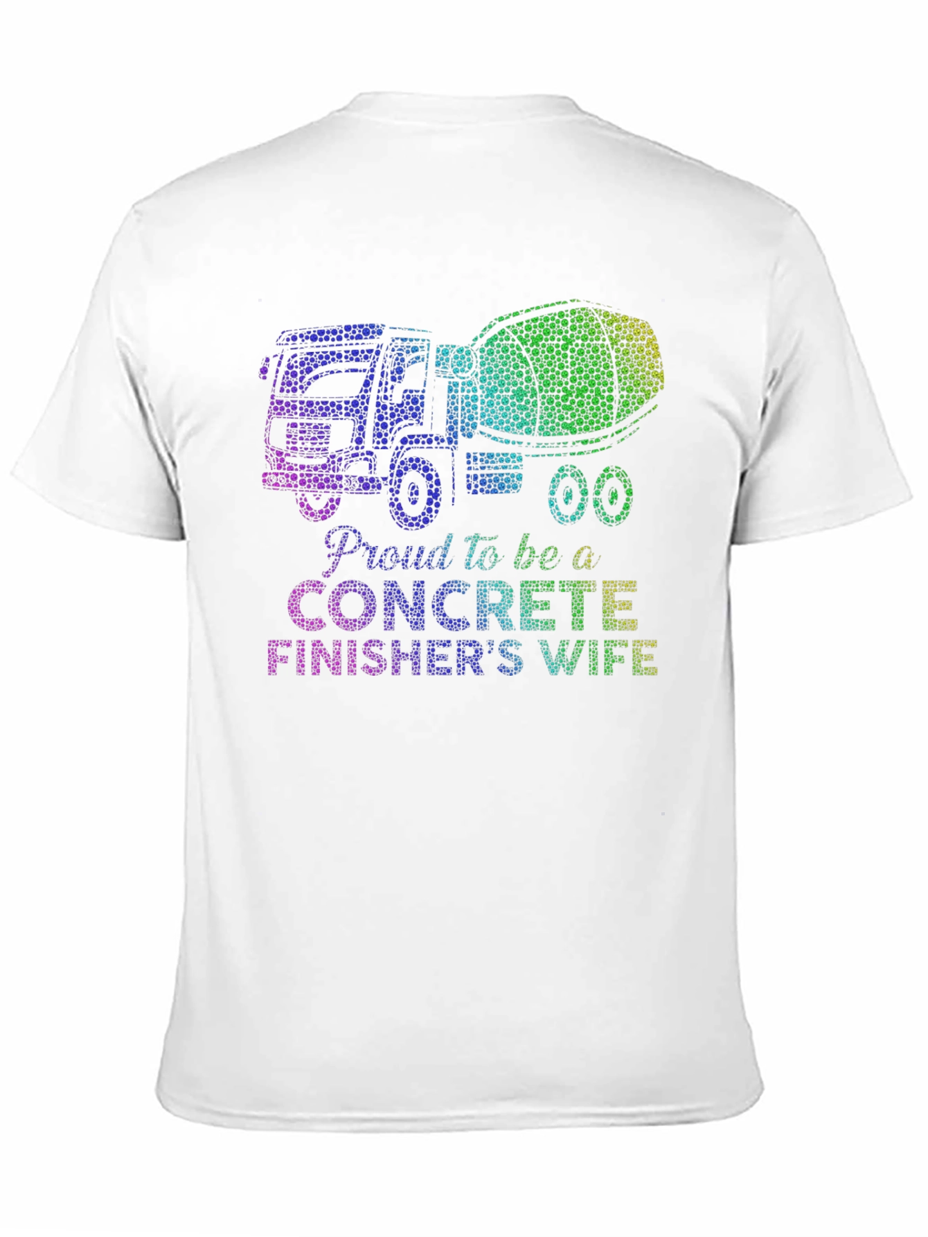 Proud Concrete Finishers Wife Graphic Tee