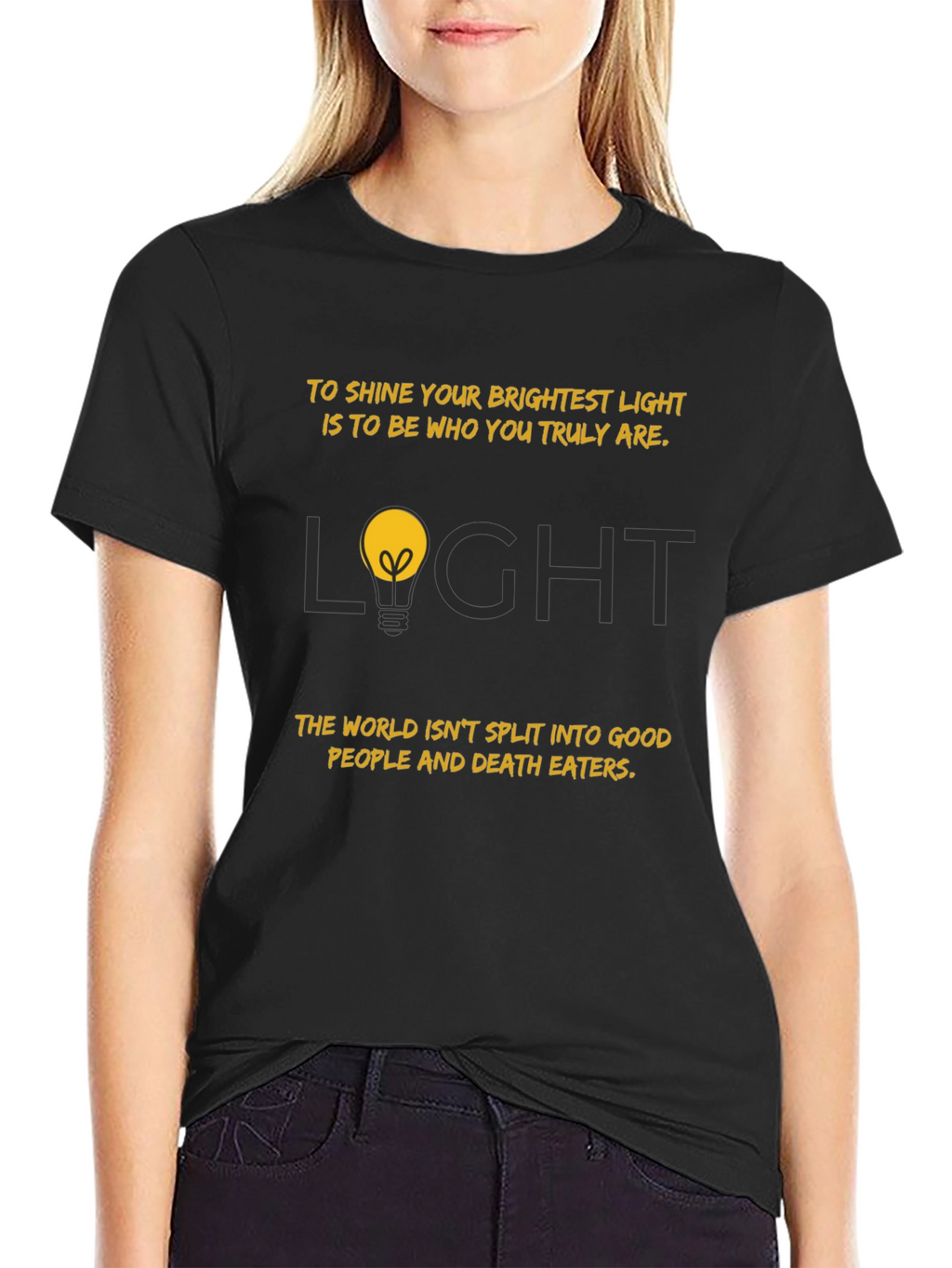 Shine Your Light Graphic Tee - Motivational T-Shirt