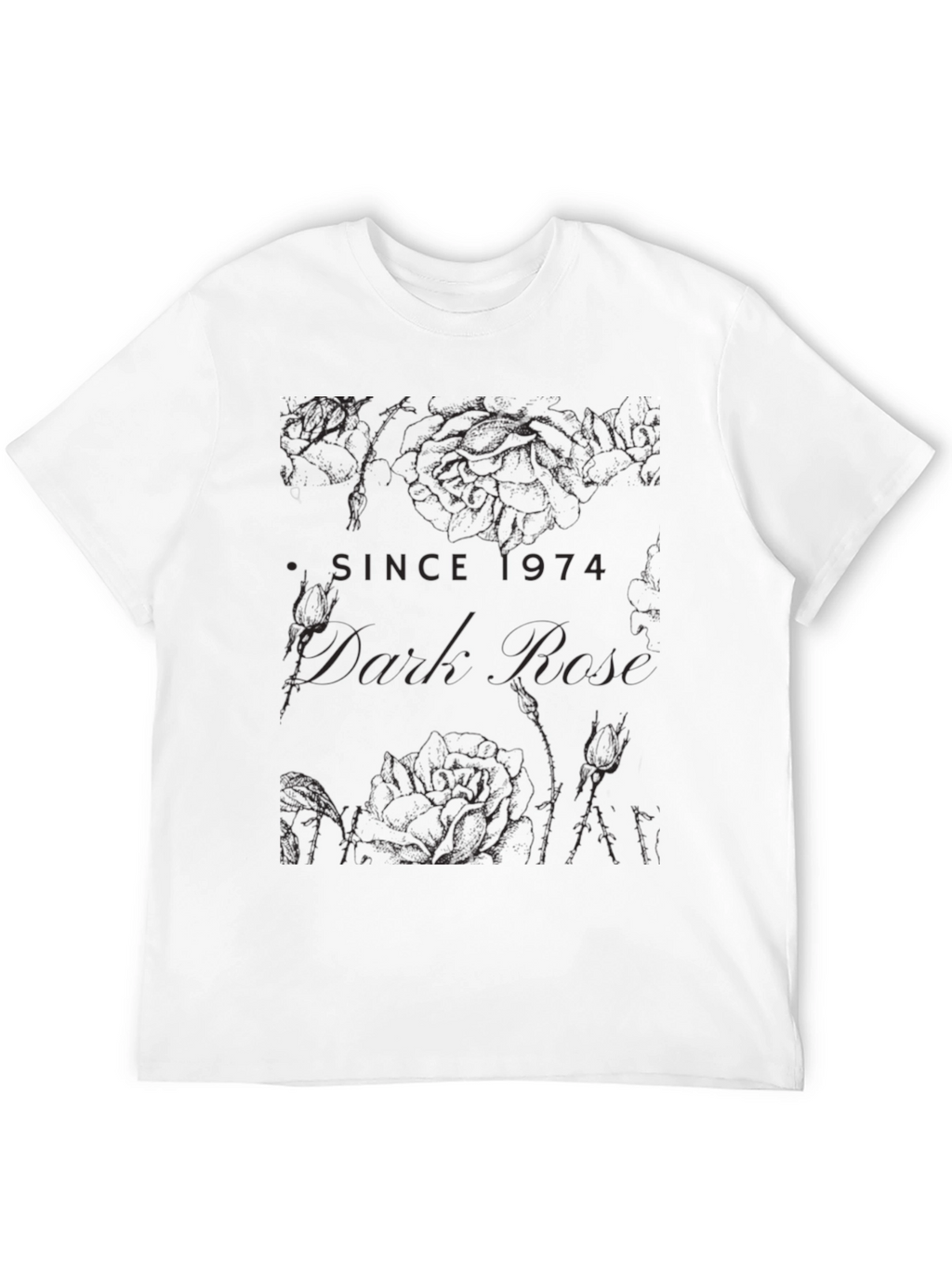 Dark Rose Graphic Tee - Since 1974