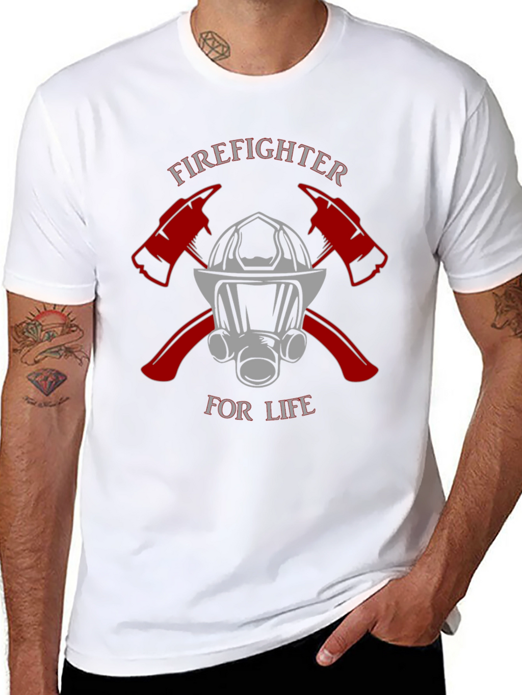 Firefighter For Life T-Shirt