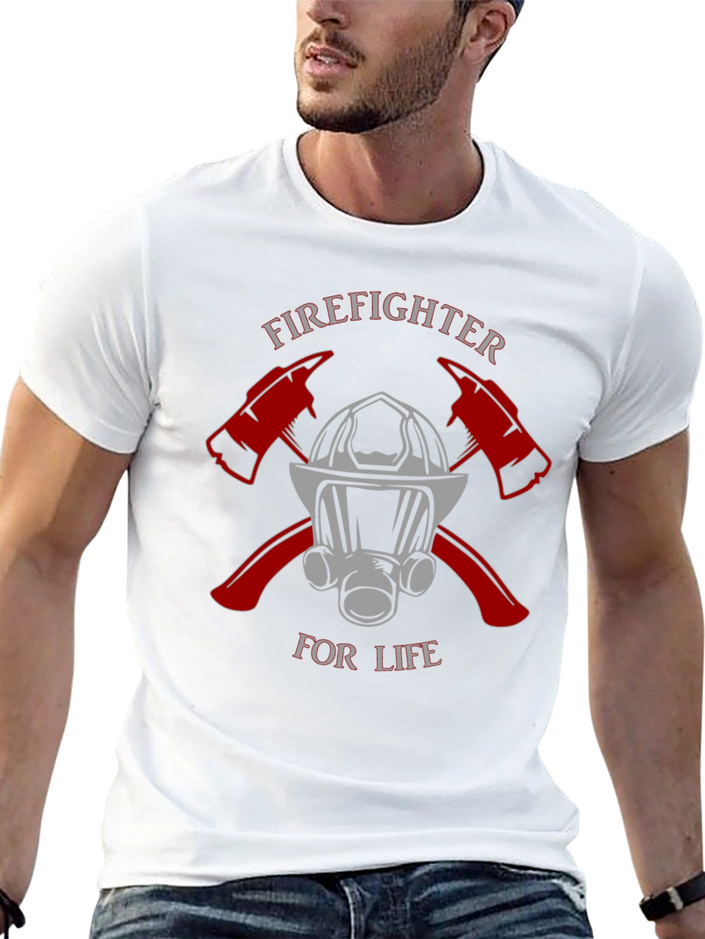 Firefighter For Life T-Shirt