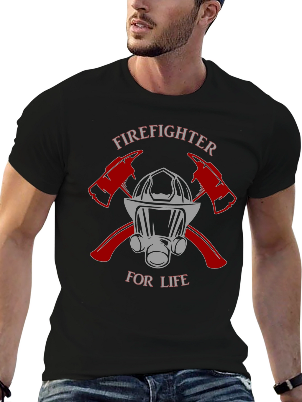 Firefighter For Life T-Shirt