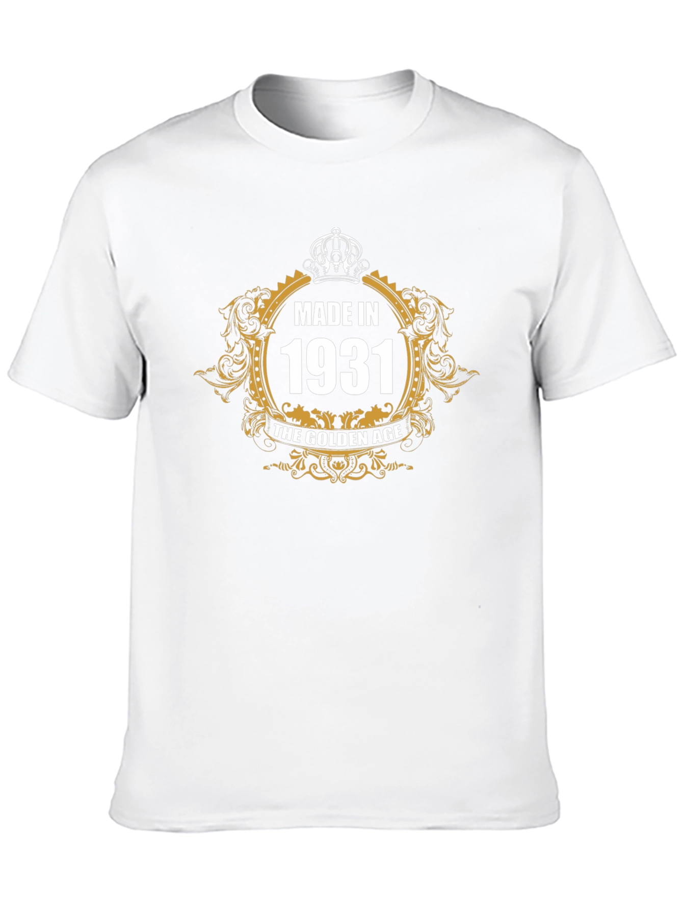 Made in 1931 Golden Age Black T-Shirt