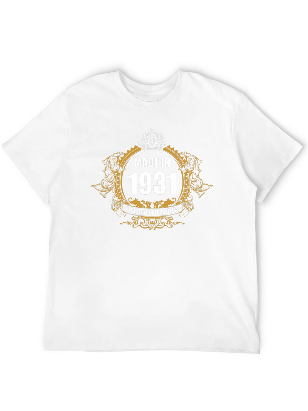Made in 1931 Golden Age Black T-Shirt