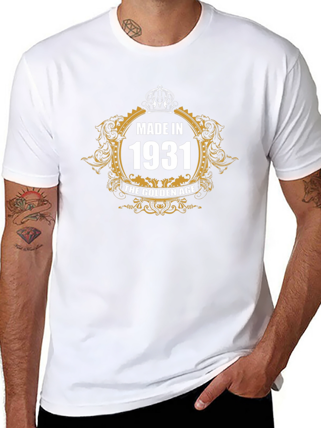 Made in 1931 Golden Age Black T-Shirt