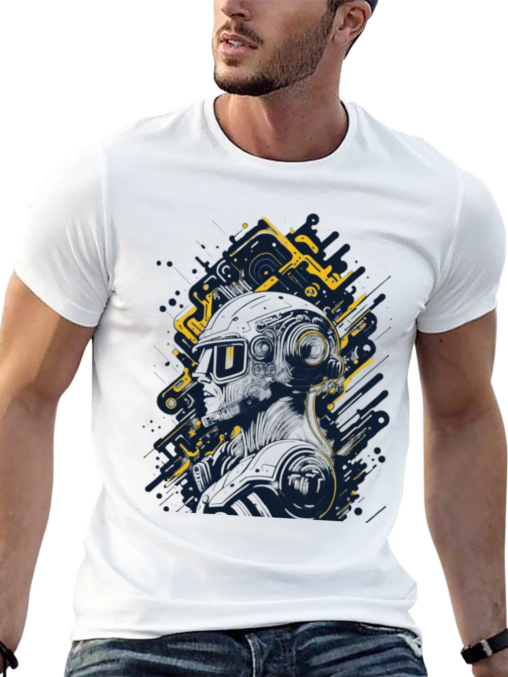 Cyberpunk Black T-Shirt