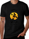 Nurse by Day Witch by Night Halloween T-Shirt