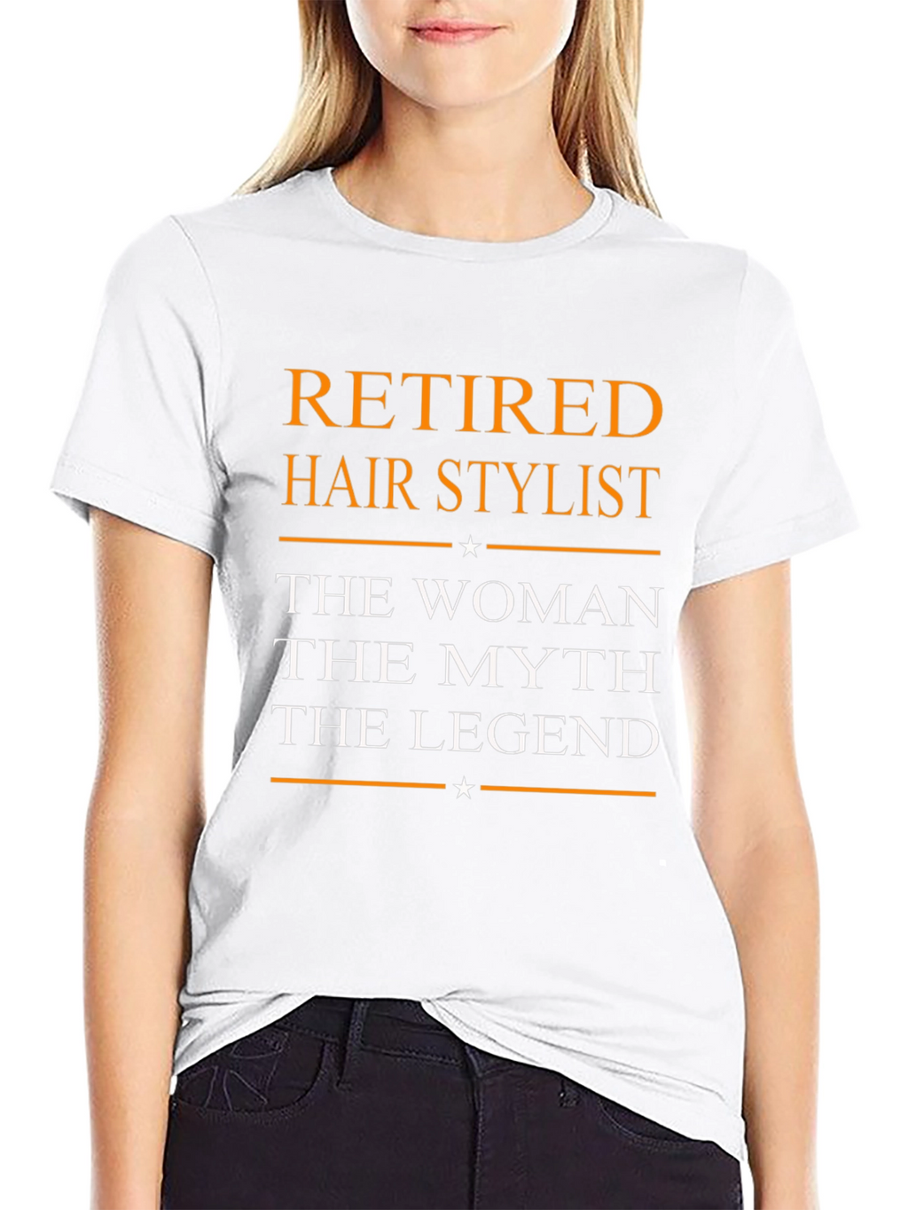 Retired Hair Stylist T-Shirt - The Legend