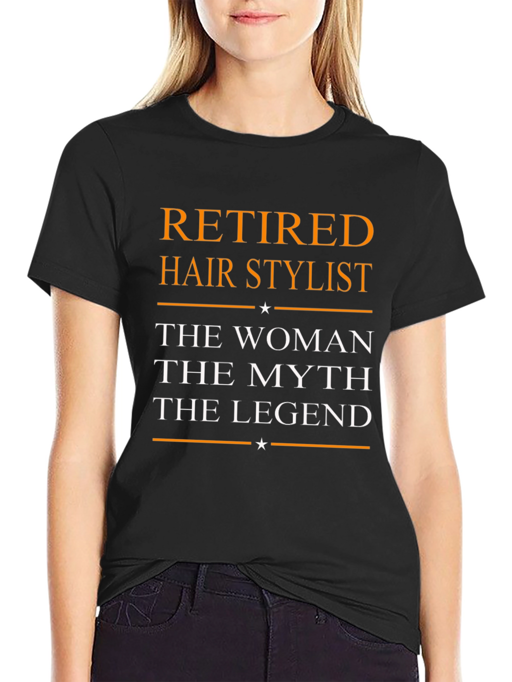 Retired Hair Stylist T-Shirt - The Legend