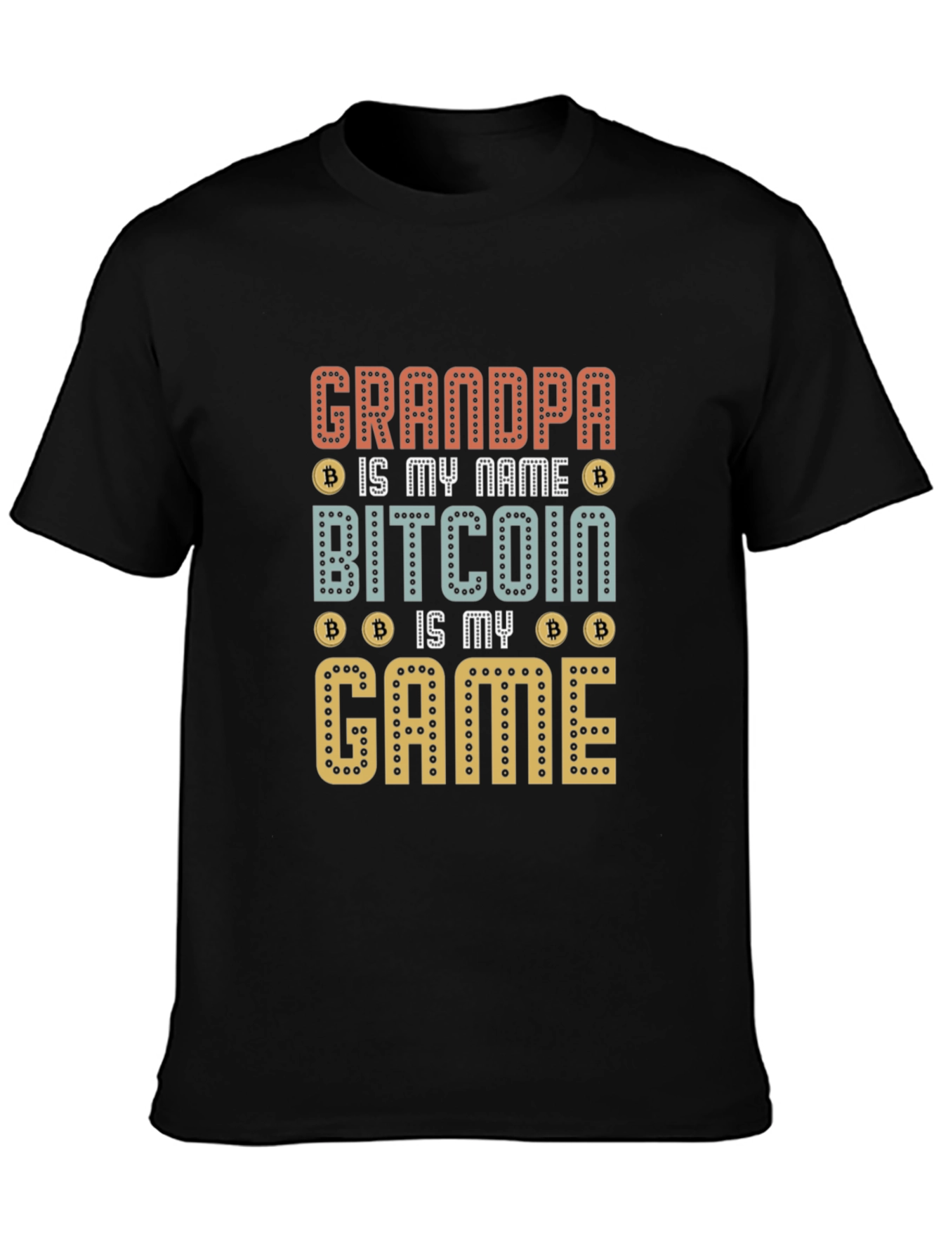 Grandpa Bitcoin Game T-Shirt
