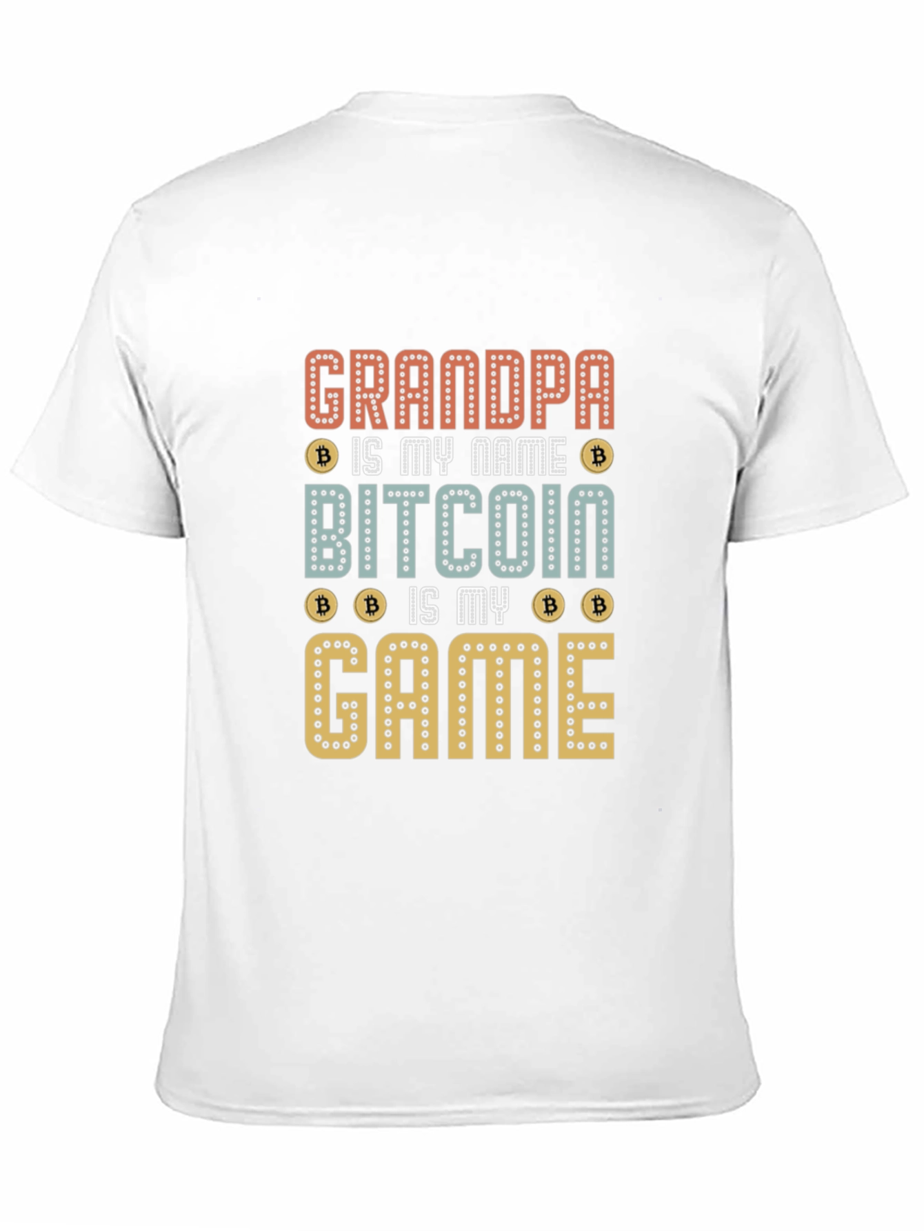 Grandpa Bitcoin Game T-Shirt