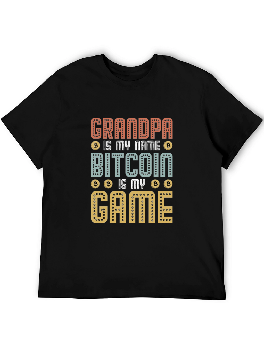 Grandpa Bitcoin Game T-Shirt
