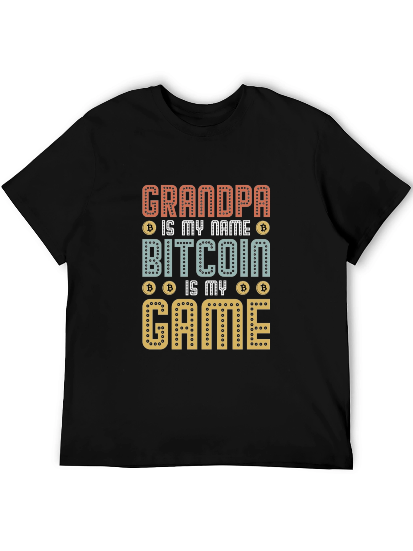 Grandpa Bitcoin Game T-Shirt