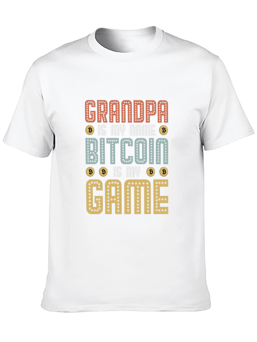 Grandpa Bitcoin Game T-Shirt