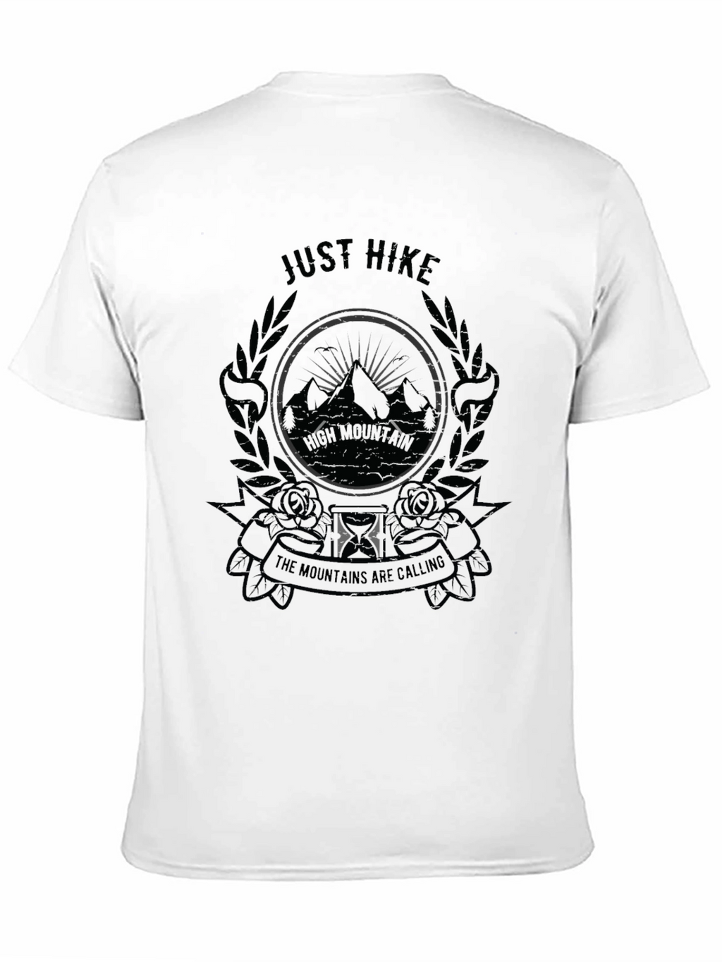 Just Hike Mountain Graphic T-Shirt