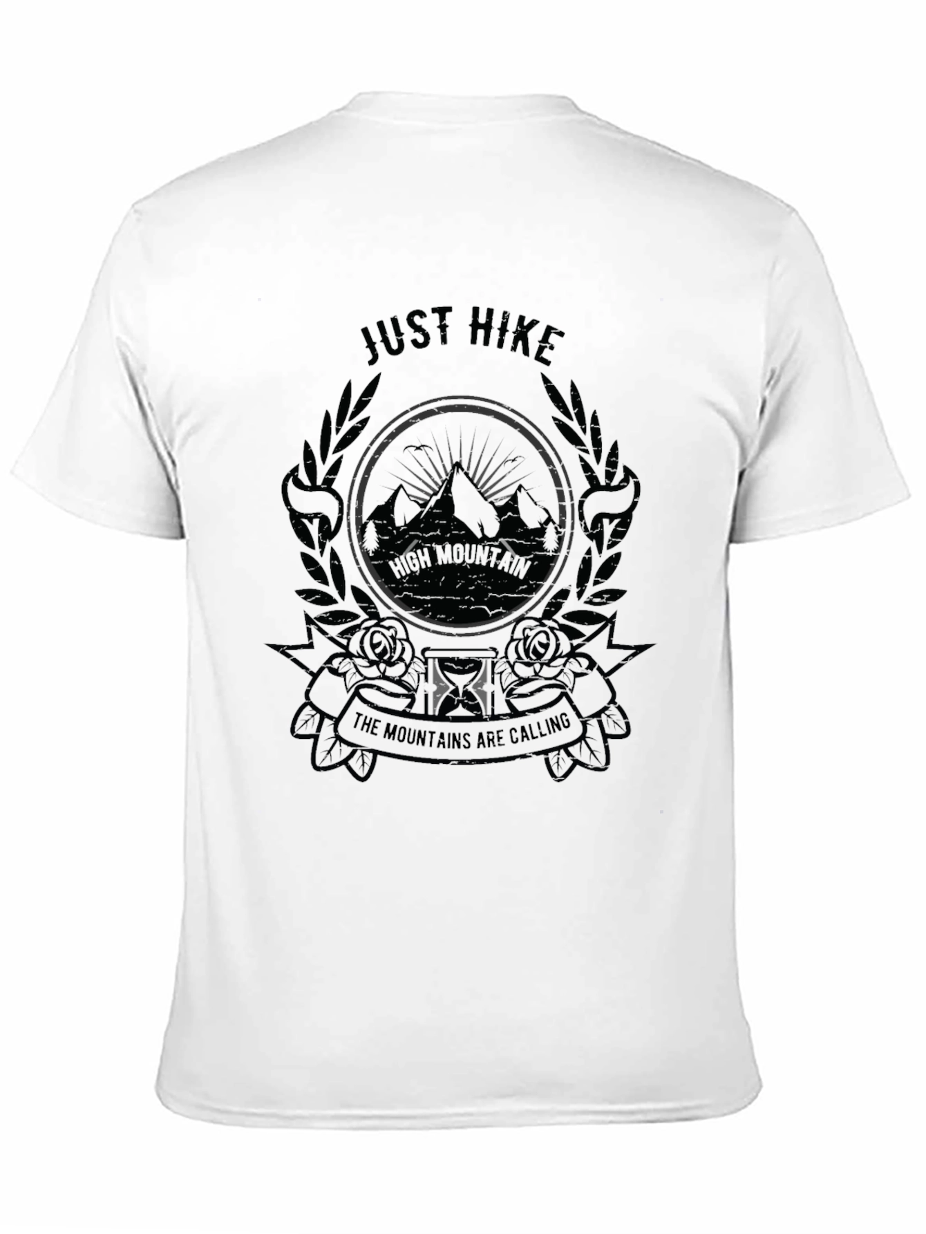 Just Hike Mountain Graphic T-Shirt