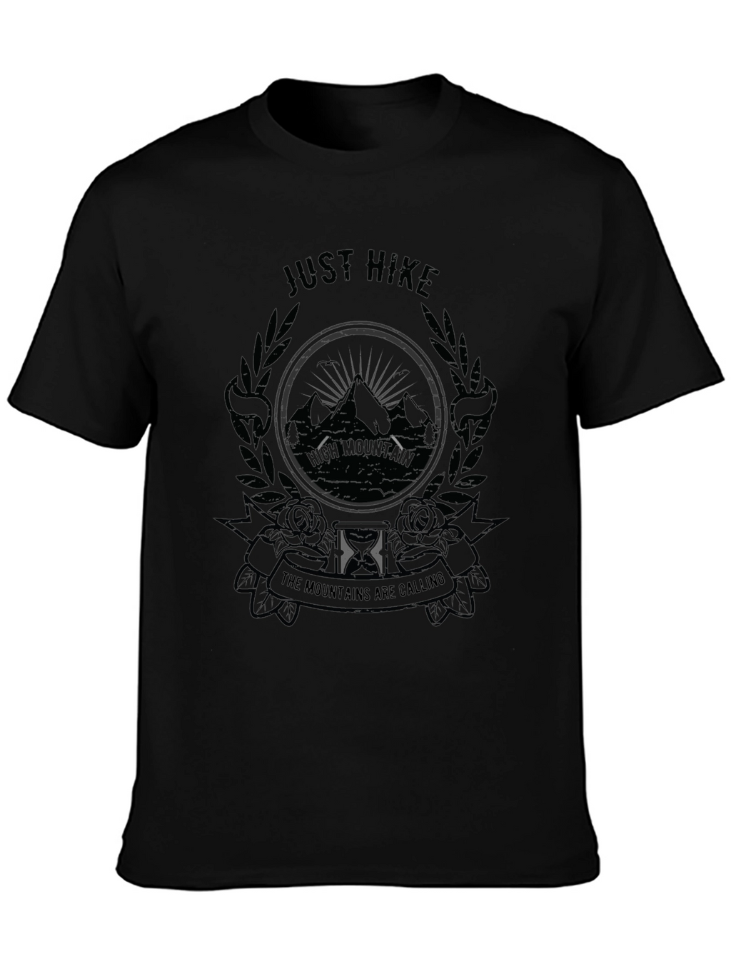 Just Hike Mountain Graphic T-Shirt