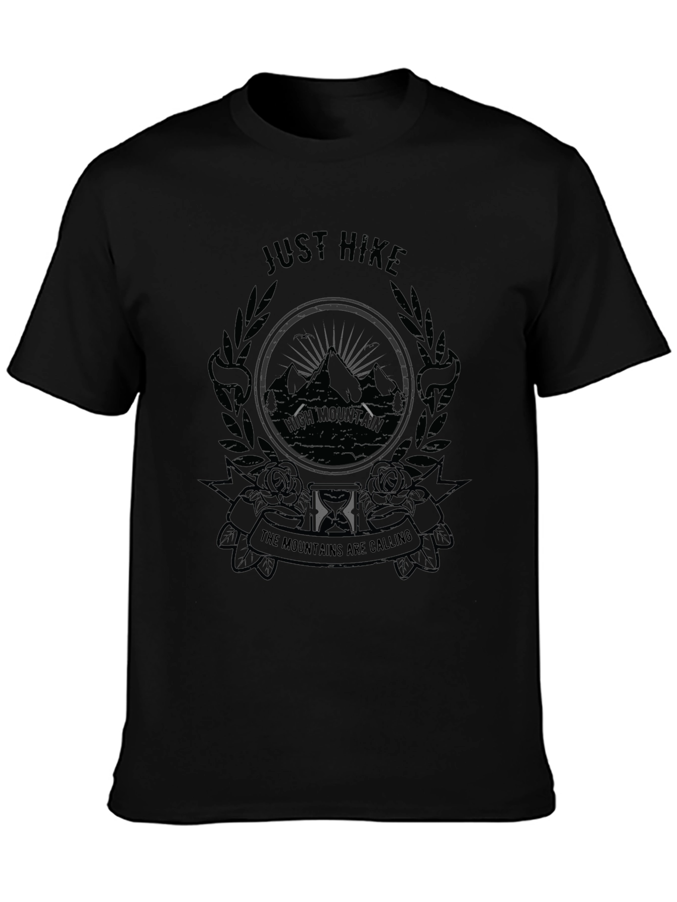 Just Hike Mountain Graphic T-Shirt