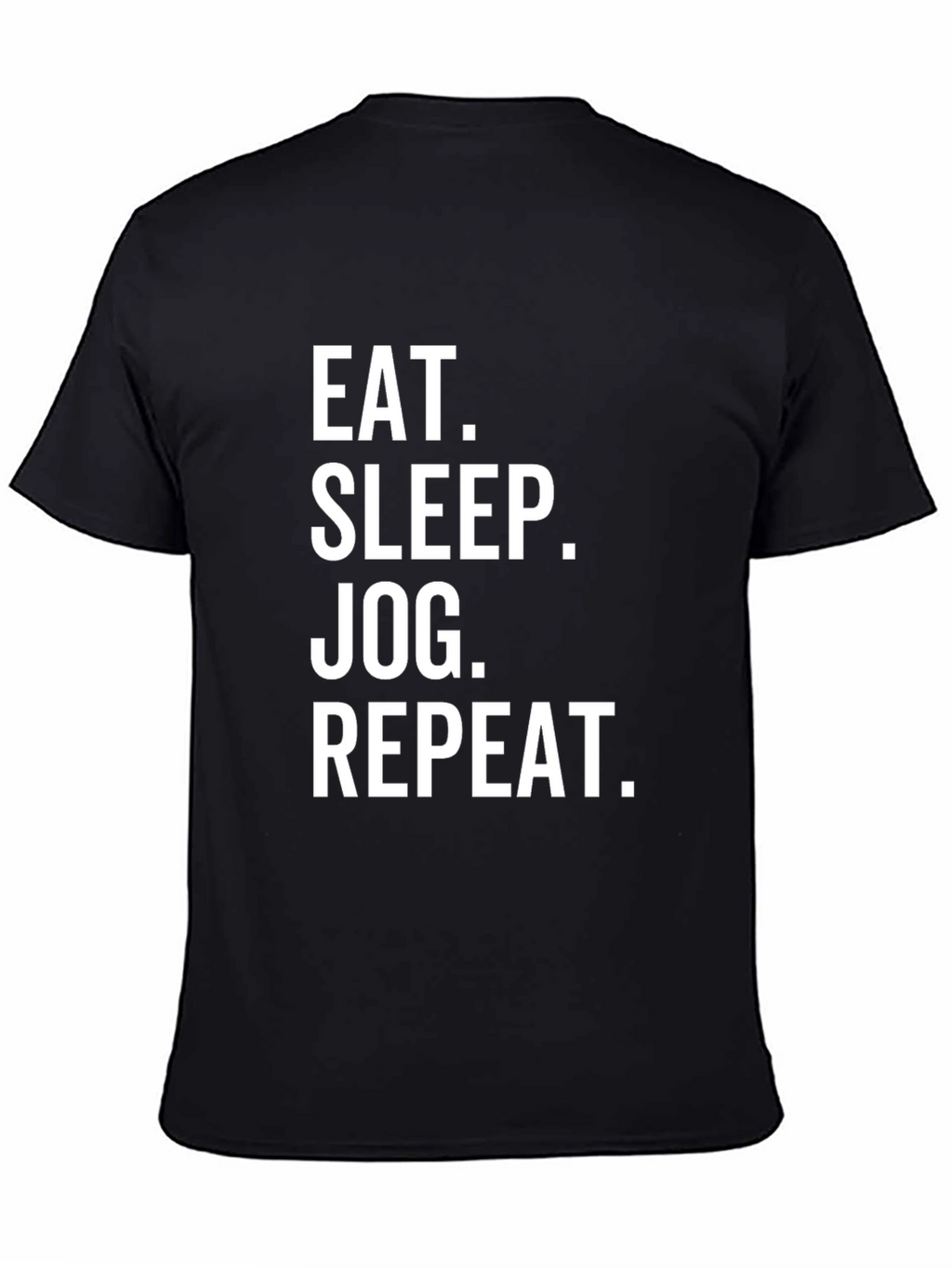 Eat Sleep Jog Repeat Graphic T-Shirt