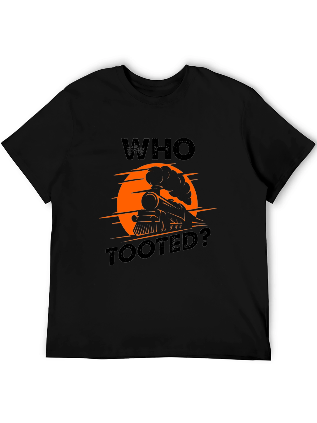 Who Tooted? Train Graphic T-Shirt