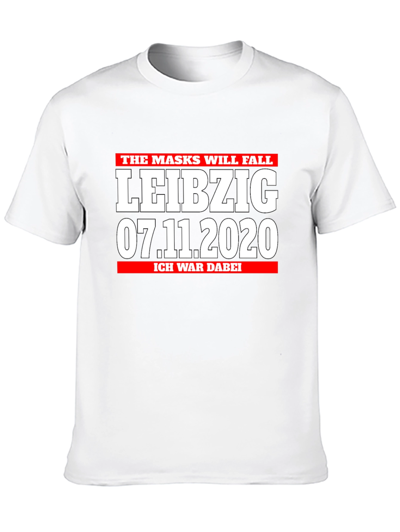 Leipzig 07.11.2020 I Was There Black T-Shirt