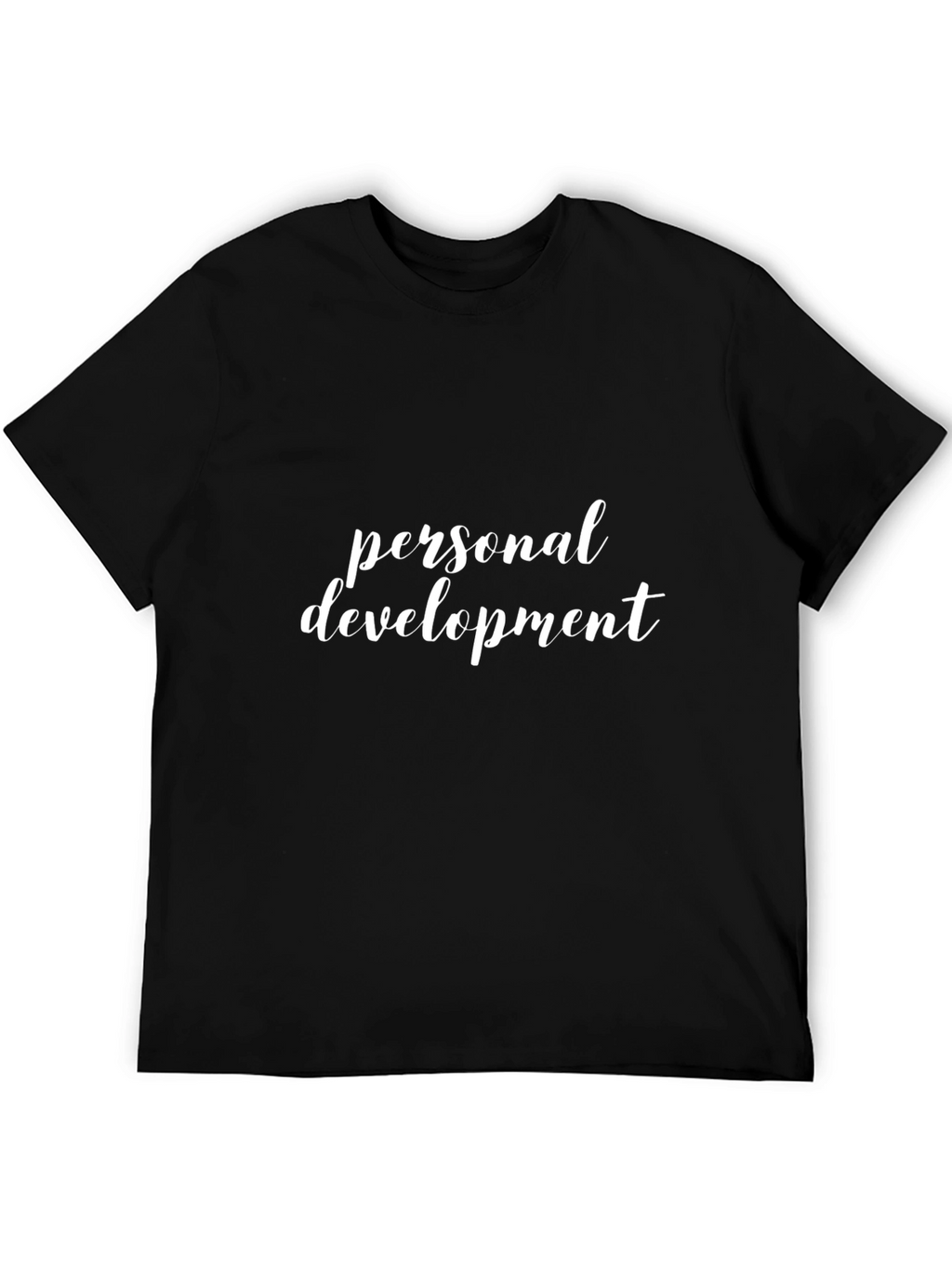 Personal Development Black T-Shirt