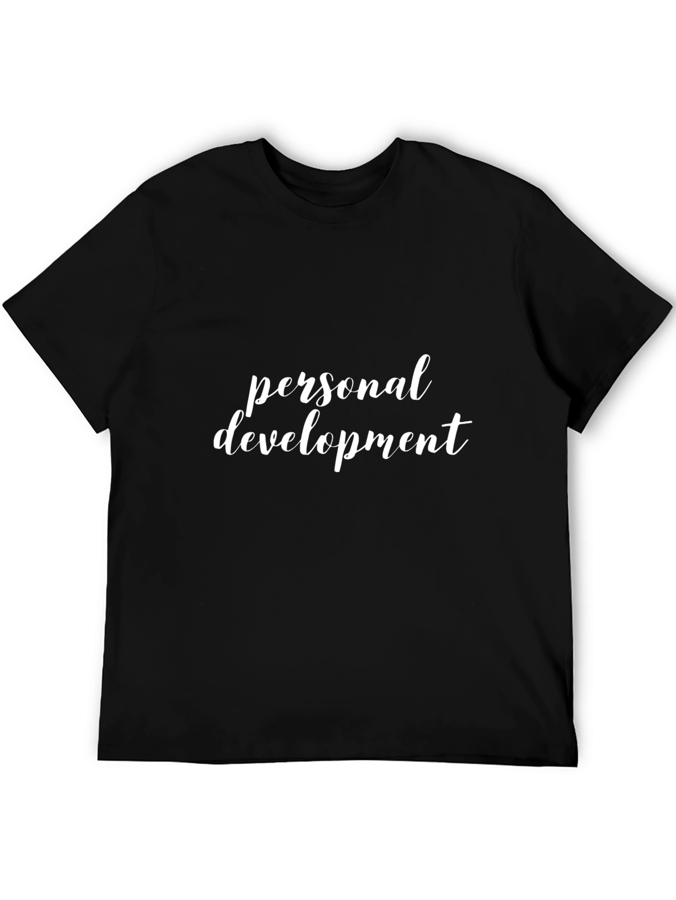 Personal Development Black T-Shirt